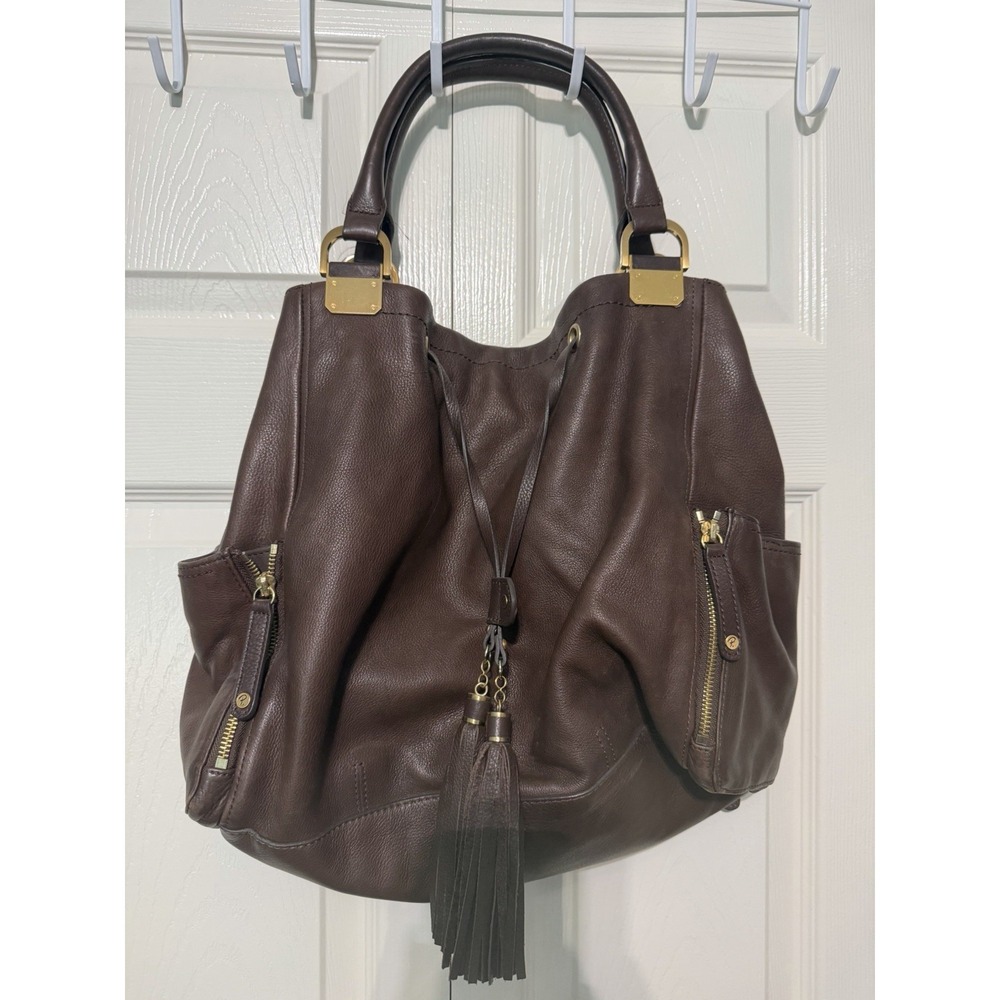 Pelle Studio‎ Leather Magnetic Closure Shoulder Bag Vintage